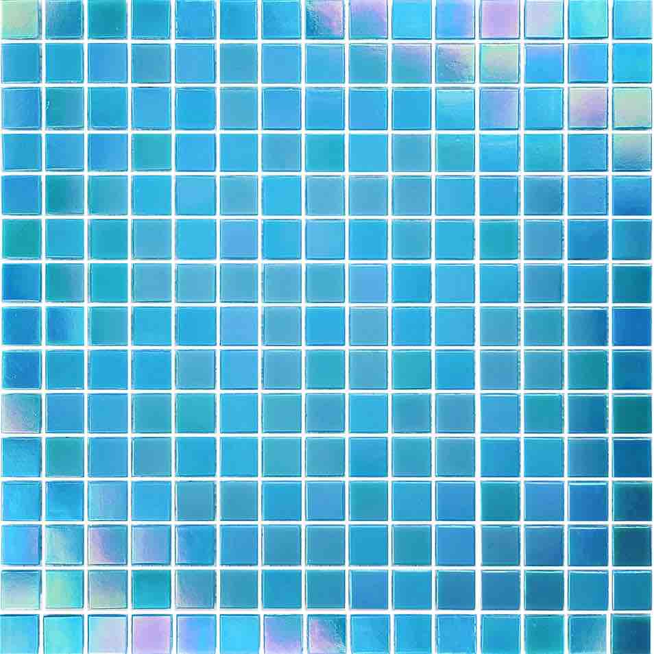 Glass Mosaic Tile Radiance Iridescent Blue Questions & Answers