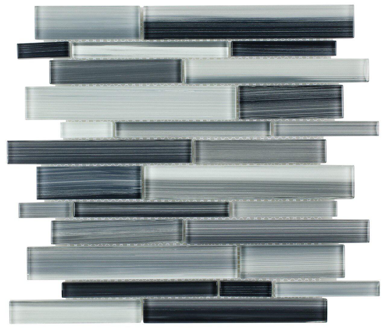 Random Glass Mosaic Tile Linear Carbon Questions & Answers