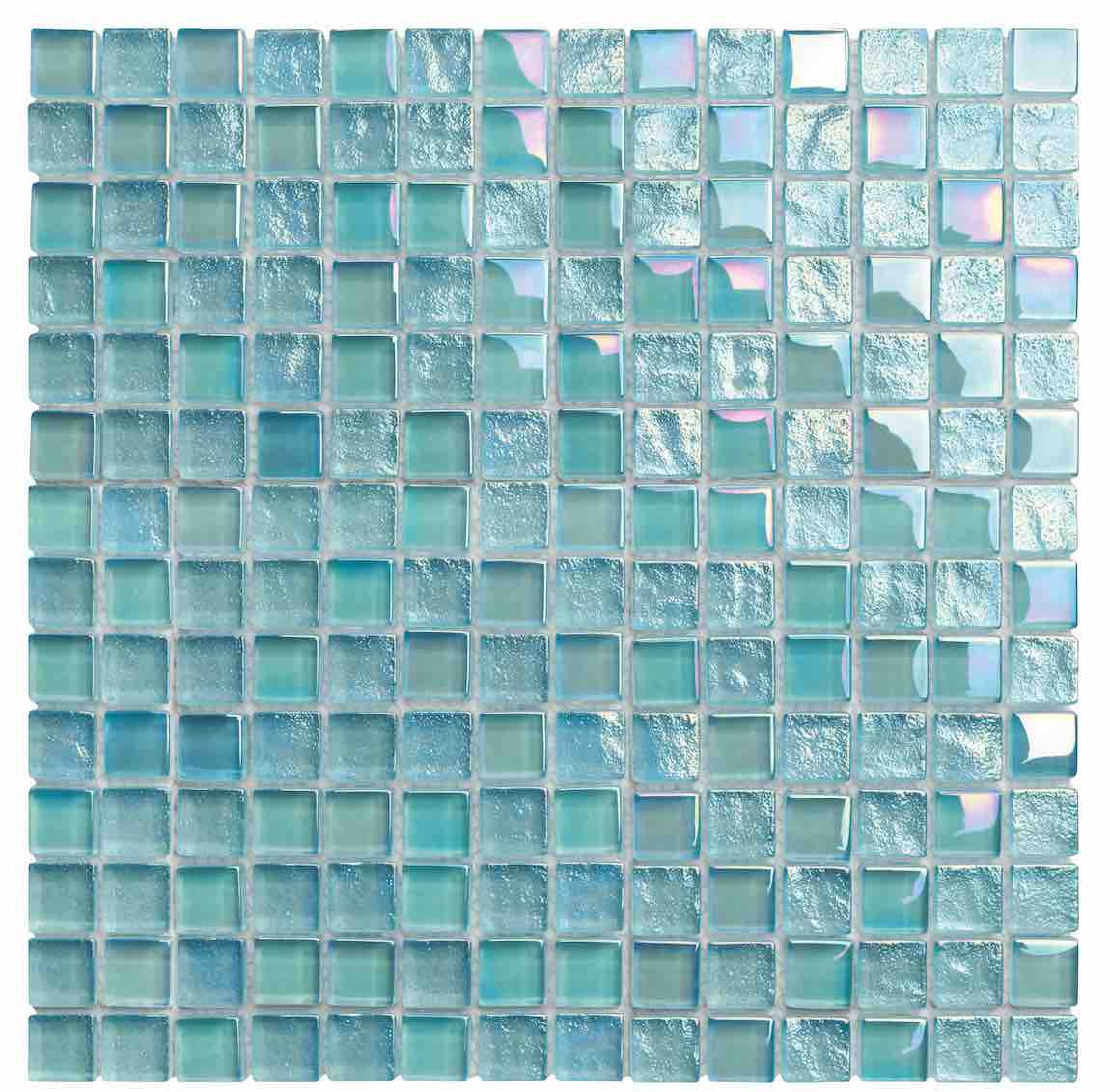 IS THIS TILE BELLA CASA EXCALIBURExcalibur 1X1 Glass Tile REFLECTIONS IRIDESCENT GLASS TILE COLLECTION, POOL AND WA