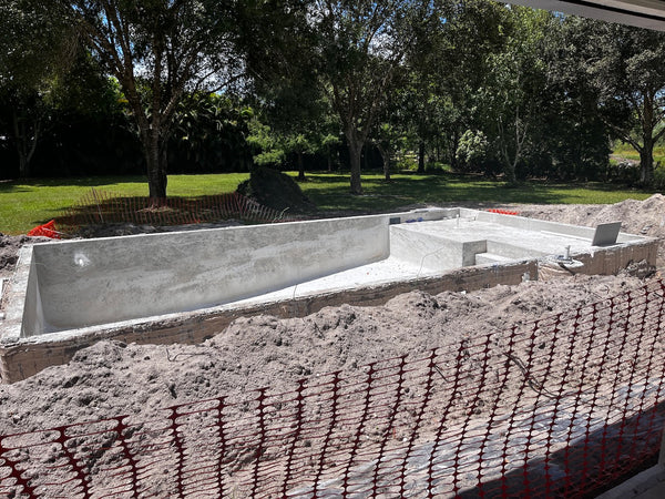 Swimming Pool under construction