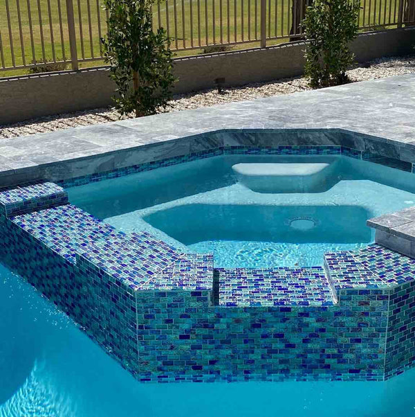 Mosaic Pool Tiles