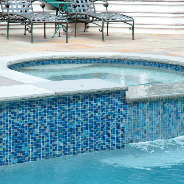 Glass Pool Tiles