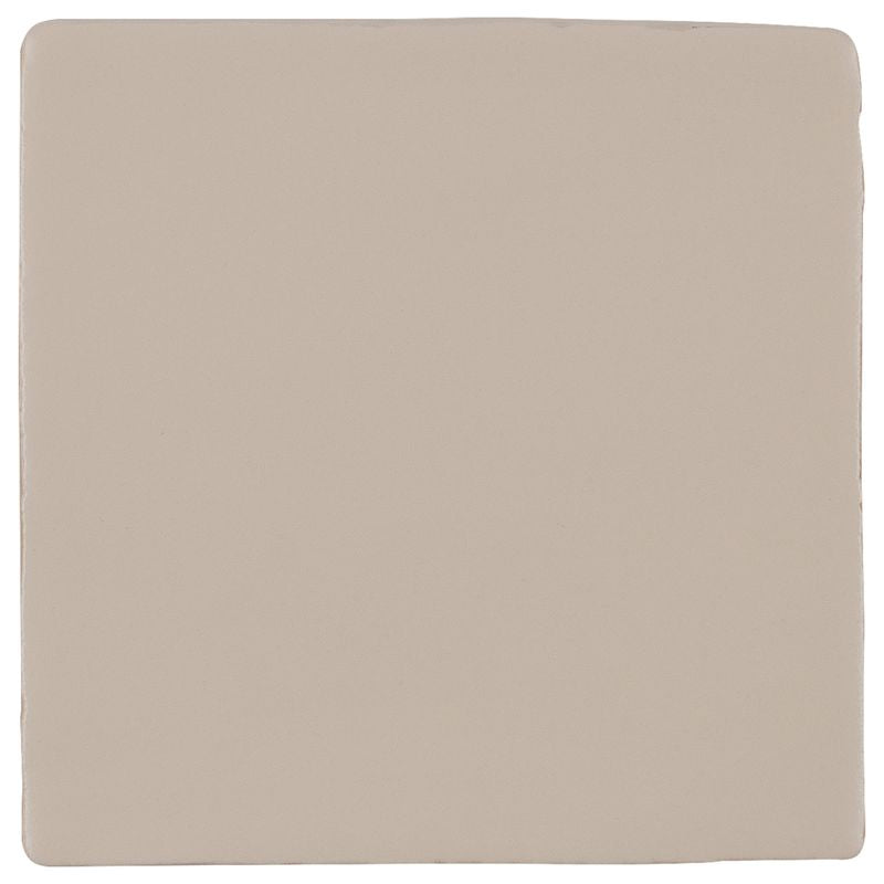 Satin Ceramic Field Tile Honey 5x5 for shower walls