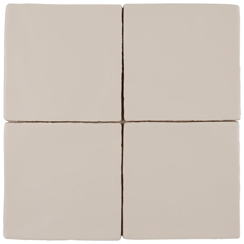 Satin Ceramic Field Tile Honey 5x5