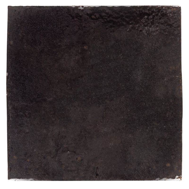 Zellige Heritage Ceramic Distressed Wall Tile Night 4x4