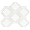 Monarch Stone Mosaic Tile White for Kitchen Bcksplash