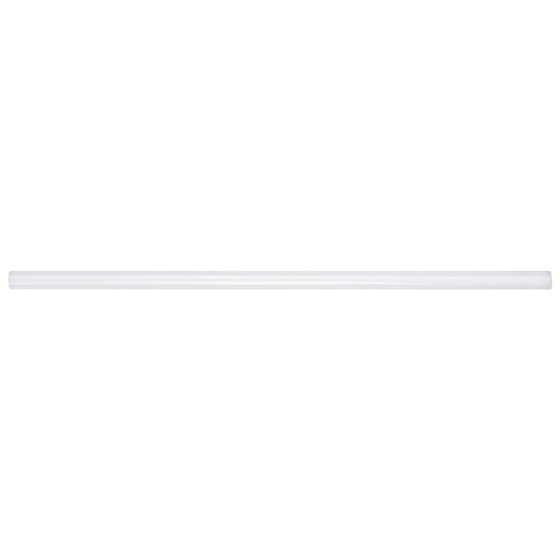 Prime Stone Pencil Liner Tile White 0.4x12