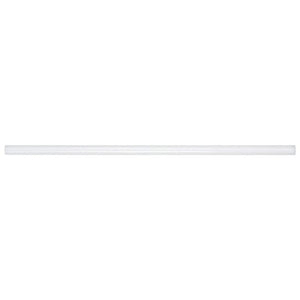 Prime Stone Pencil Liner Trim Tile White 0.4''x12'' for Tile Edges