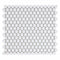 Urbana Penny White Glossy Porcelain Mosaic Tile for kitchen and bathroom