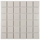 Urbana 2x2 Taupe Matte Porcelain Mosaic Tile for shower floors