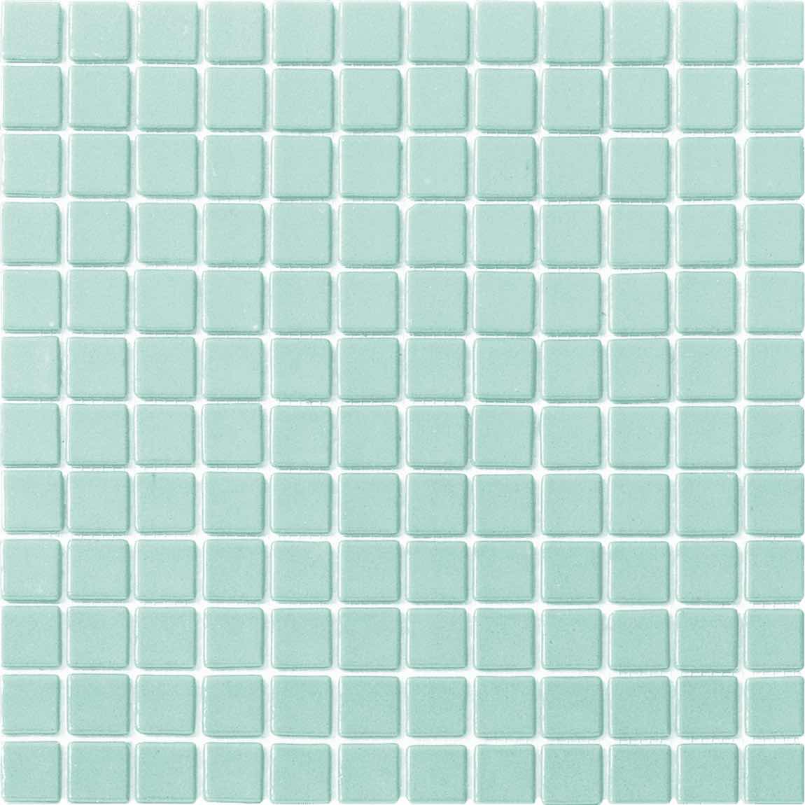 Luminescent Recycled Glass (Night Glass) Tile Blue 1x1 for swimming pools and bathrooms