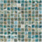 Preserve Recycled Glass Mosaic Tile Kriti 1x1 pools, spas, bathrooms, and showers