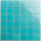 Icy Glass Mosaic Tile Turquoise 2x2 is for swimming pools including spas and waterline, shower walls, bathroom walls, and kitchen backsplashes