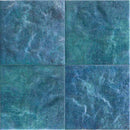 Porcelain Pool Tile Atol Turquoise 6x6 for swimming pool waterline, spas, water feature, kitchen backsplash, bathroom, and shower walls