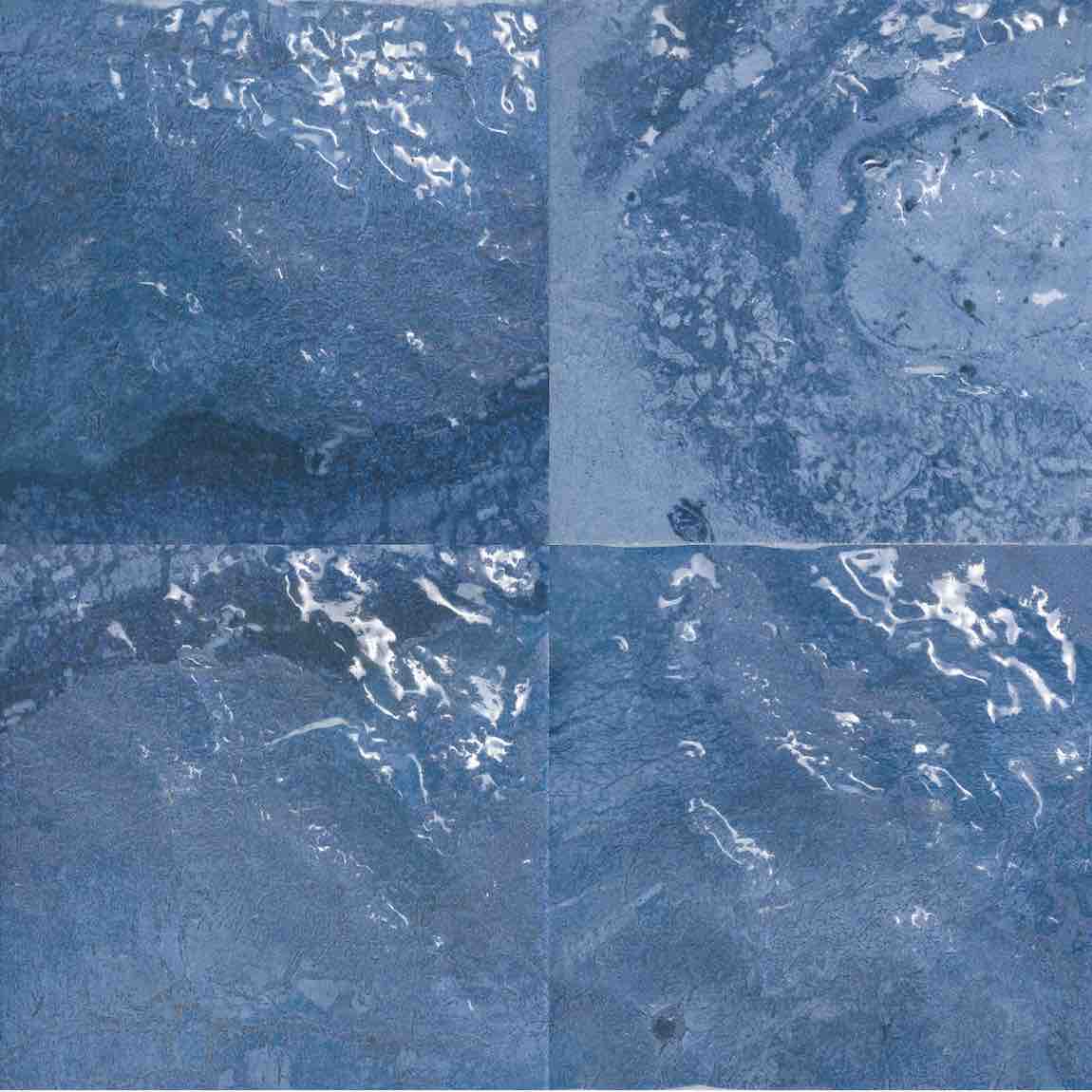 Porcelain Pool Tile Atol Polar Blue 6x6