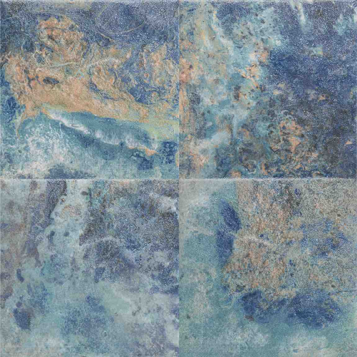 Porcelain Pool Tile Atol Cuba 6x6 for swimming pool waterline, spas, water feature, kitchen backsplash, bathroom, and shower walls