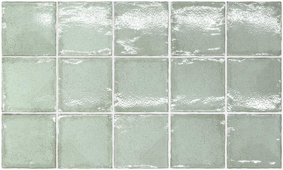 Farmhouse Wall Tile 4x4 Green