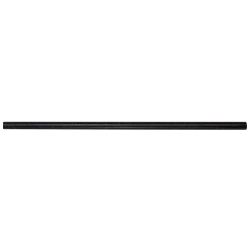 Prime Stone Pencil Liner Trim Tile Black 0.4''x12''