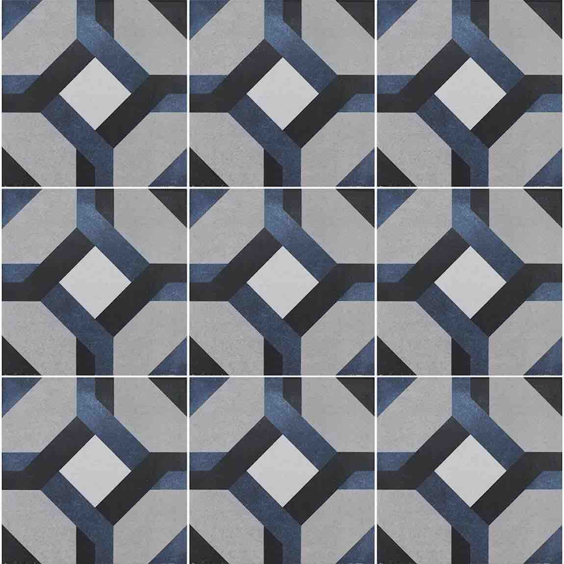 Patterned Porcelain Tile Alameda 6x6