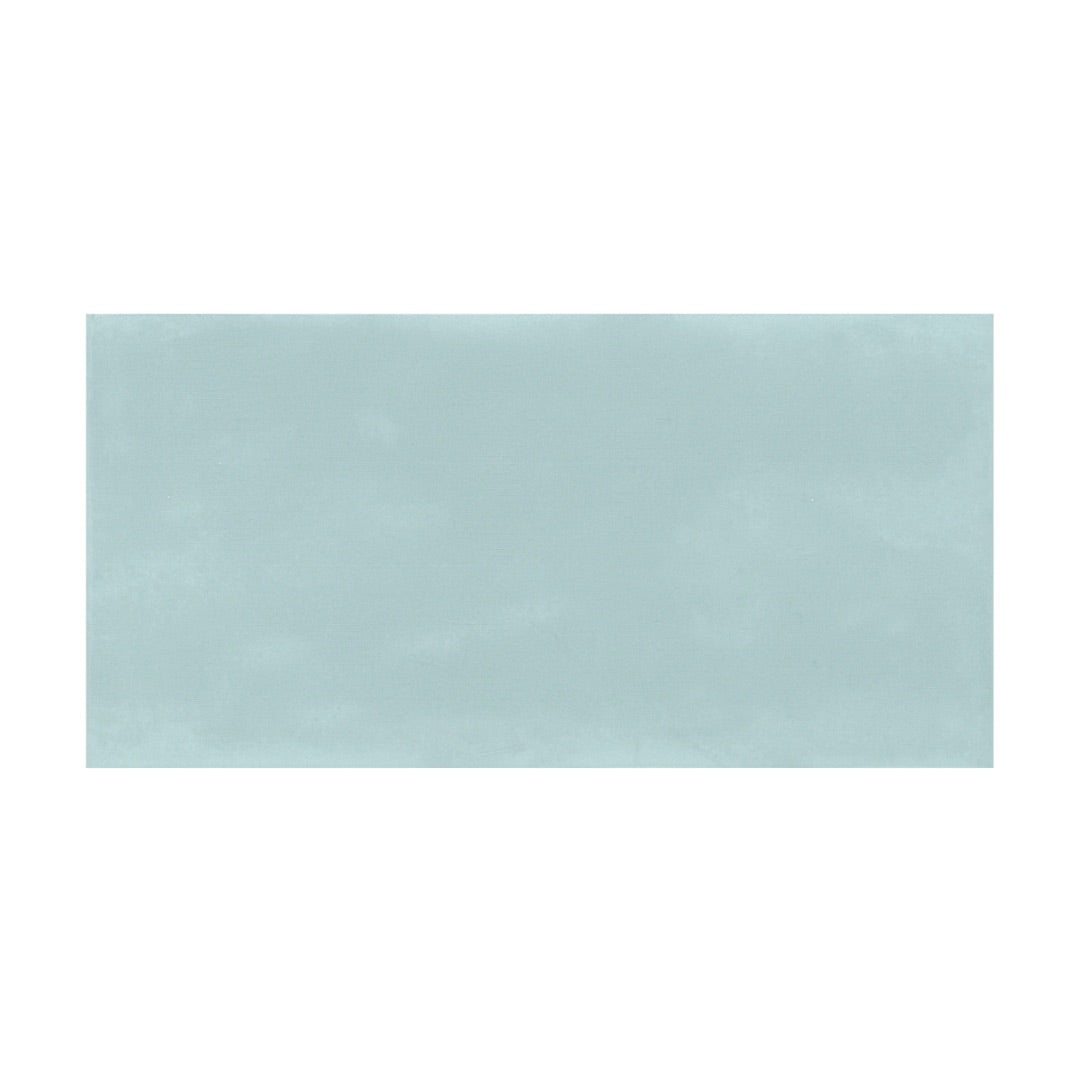 Renaissance Subway Tile Aqua 3x6 Glossy