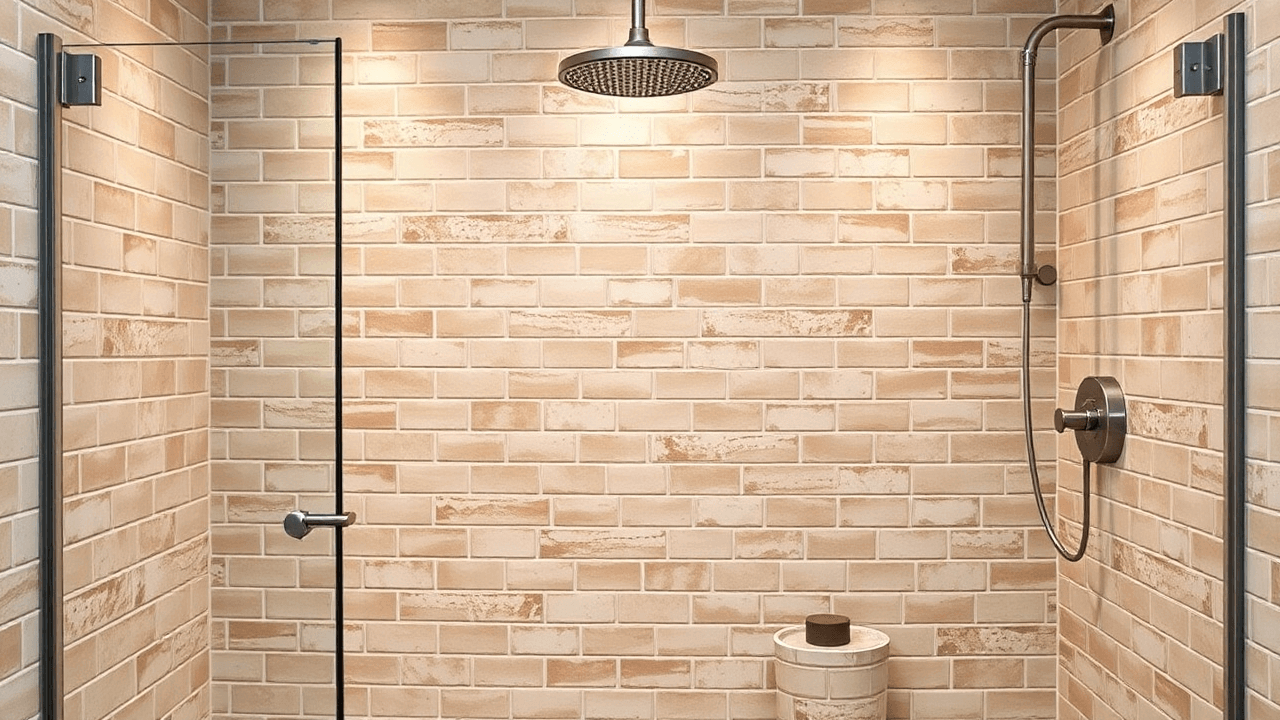 Magnolia Distressed Subway Tile Beige 2.5x9.5