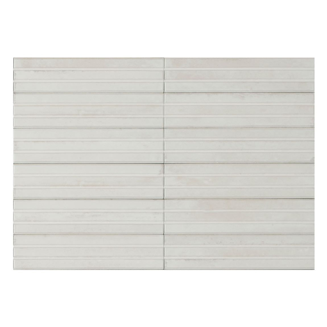 Magnolia 3D Tile Bianco 2.5x9.5