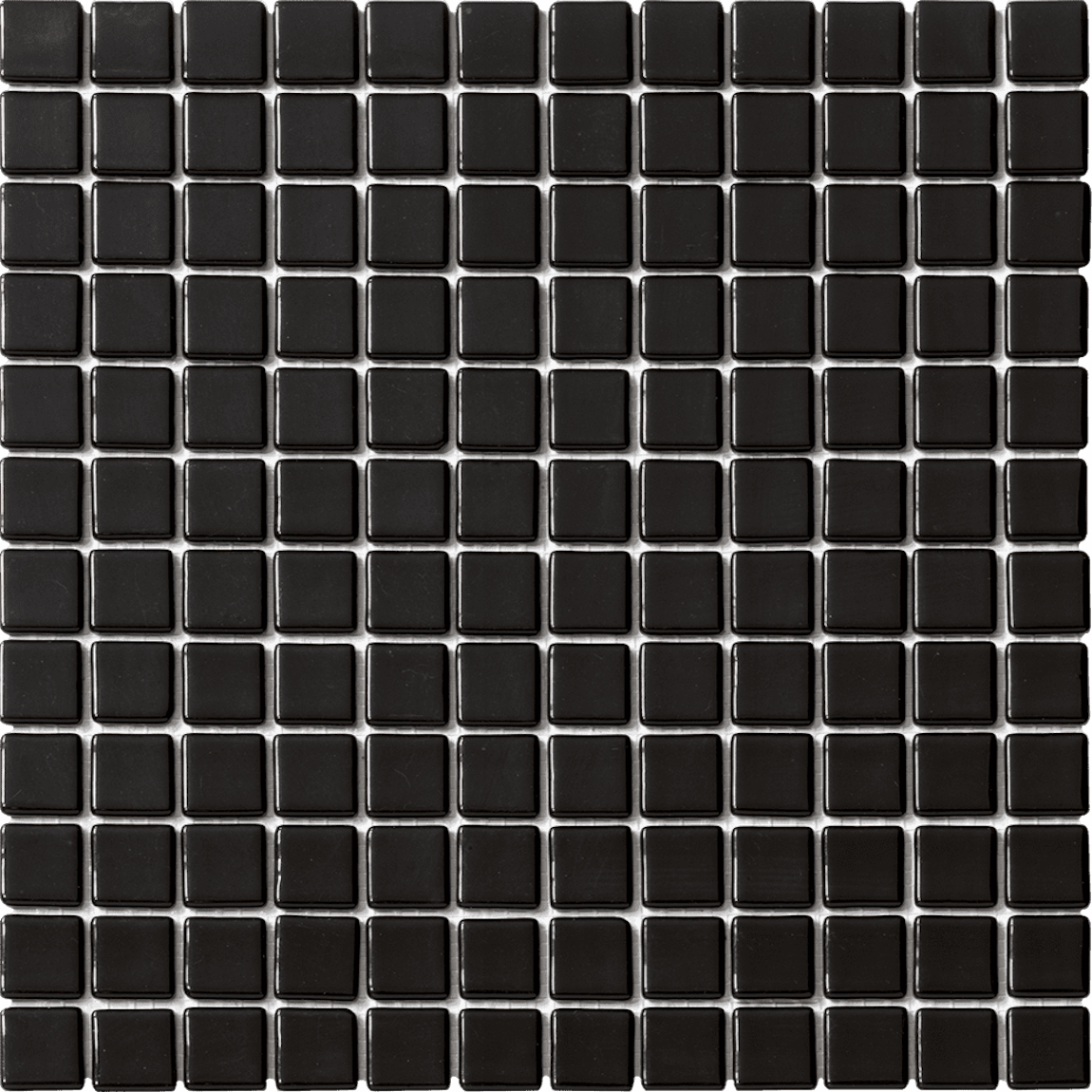 Non-Slip Recycled Glass Tile Black