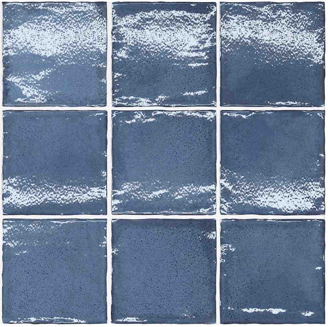 Farmhouse Wall Tile 4x4 Dark Blue