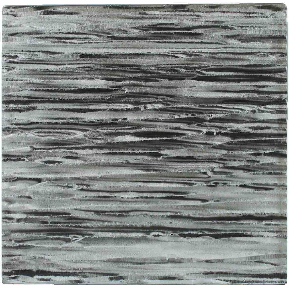 Glass Pool Tile Waves Dark 6x6