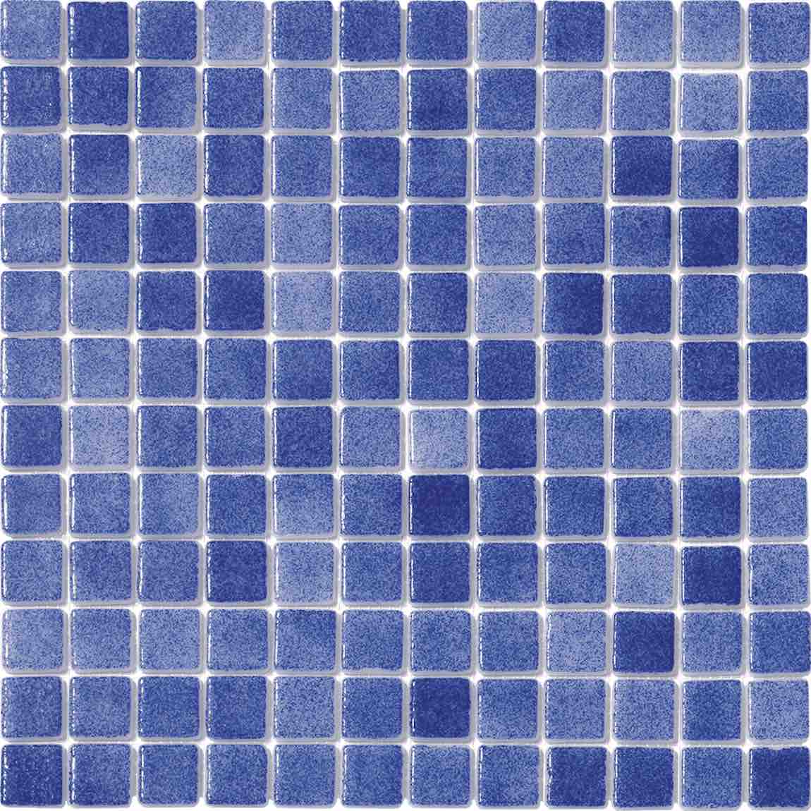 Recycled Glass Tile Dark Blue for Pools and Spas