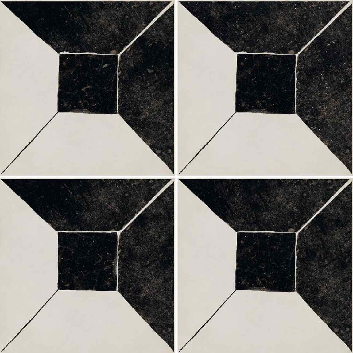 Porcelain Tile Italian Ceramist Deco Six 36x36