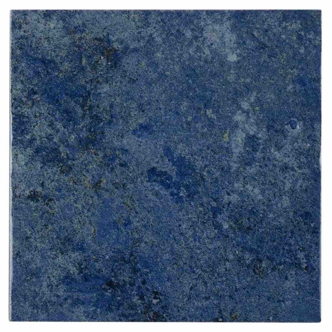 Deep Blue Waves Porcelain Pool Tile 6x6 for pools