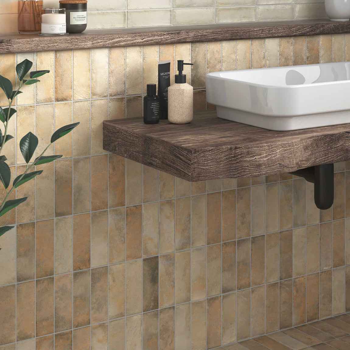 Tavern Porcelain Tile Terracotta Medium 2x6