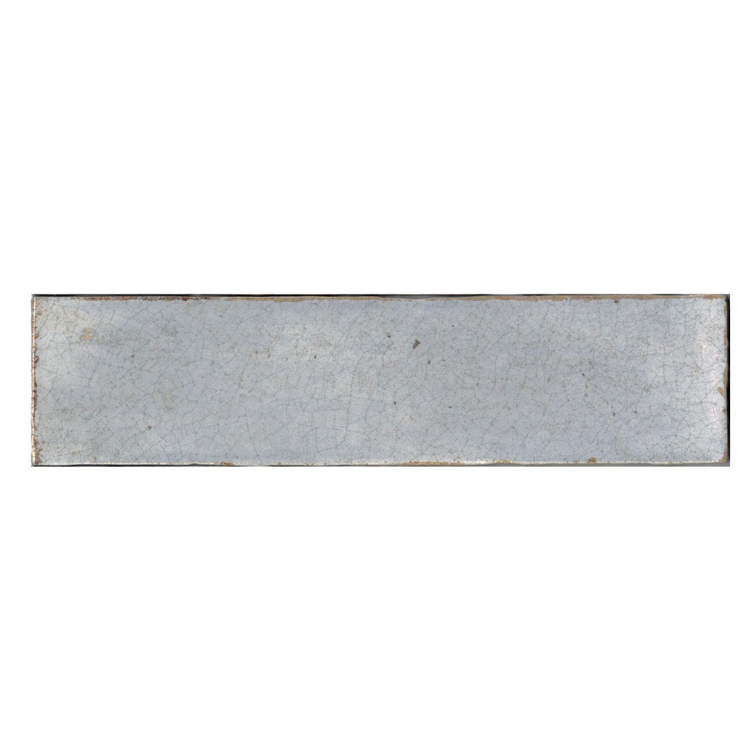 Subway Tile Crackled Tender Gray 3x12 Glossy