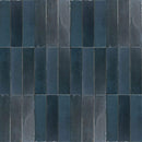 Zellij Distressed Subway Tile Blue Lake 2.8x11 for bathroom and shower vertical