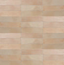 Zellij Distressed Subway Tile Cotto 2.8x11 for for Kitchen Backsplash, Bathroom, Shower Floors and Walls, Swimming Pool, Spa, and FIreplace