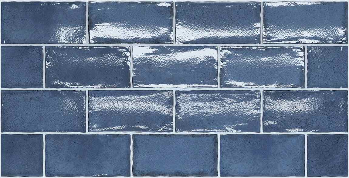 Farmhouse Subway Tile 3x6 Dark Blue