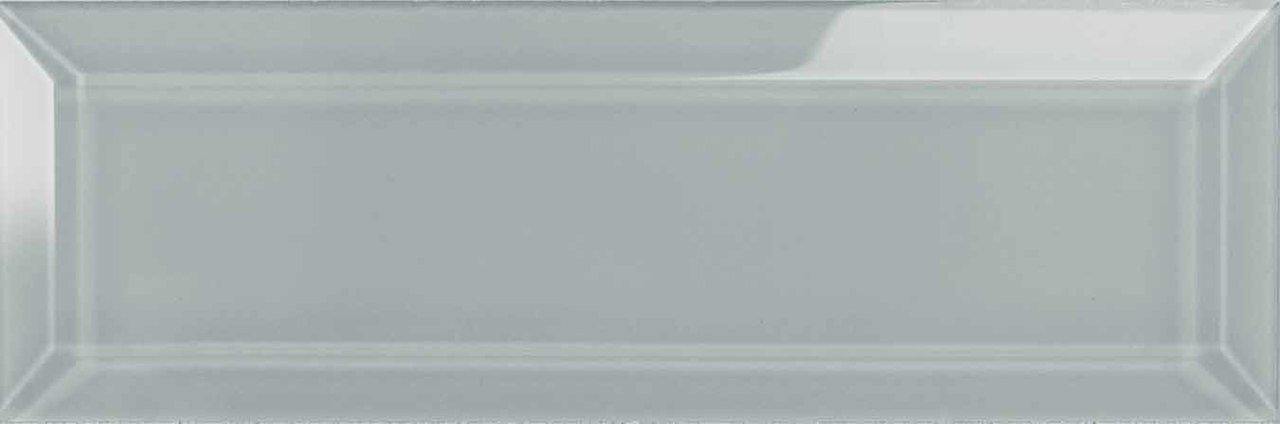 Glass Subway Tile Beveled Vapor 3 x 9