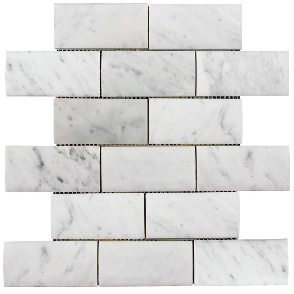 Stone Subway Tile Statuary 2x4