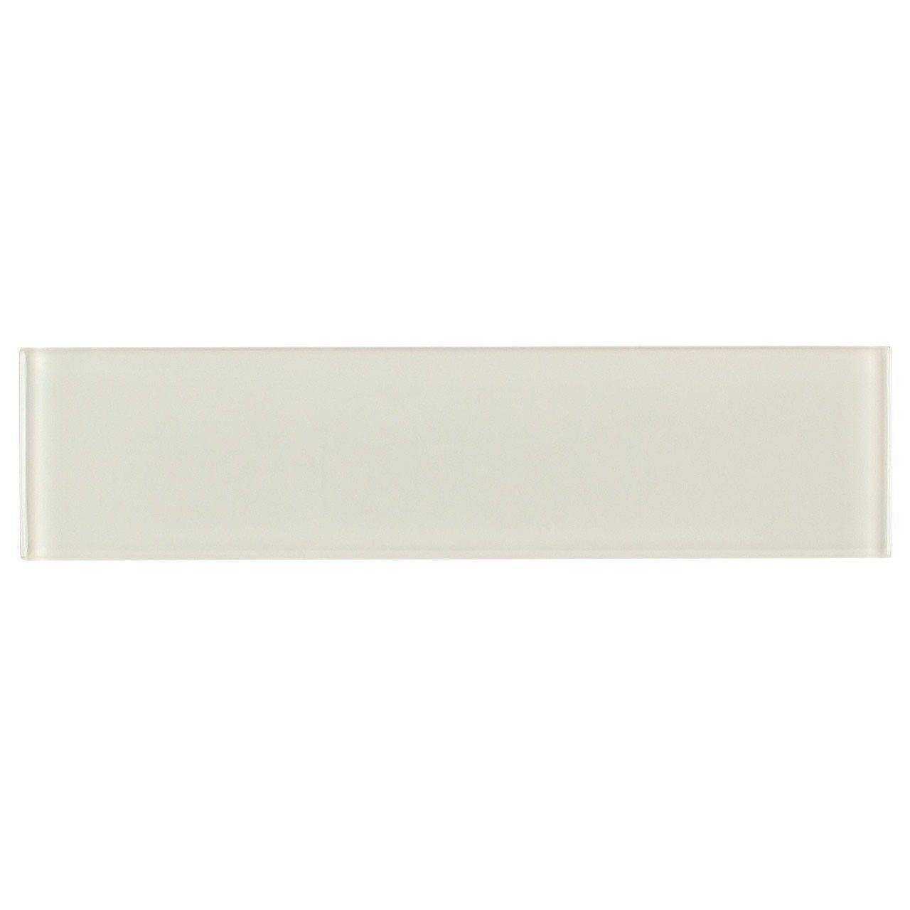 Glass Subway Tile Creamy 3x12