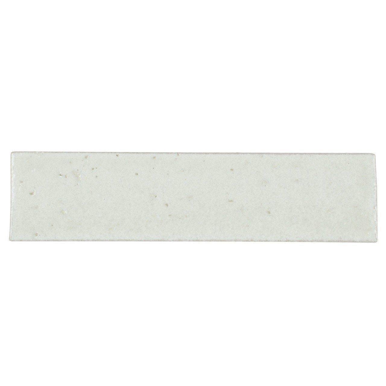 Brick Subway Tile Glazed Silver 2.5x9.5