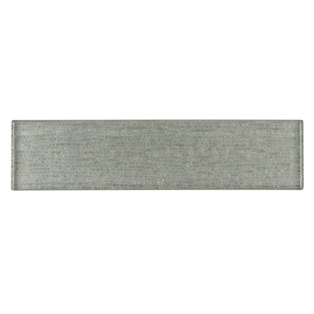 Glass Subway Tile Linen Sleet 2x8