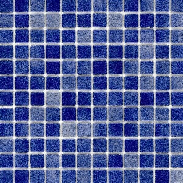 Non Slip Recycled Glass Tile Dark Blue