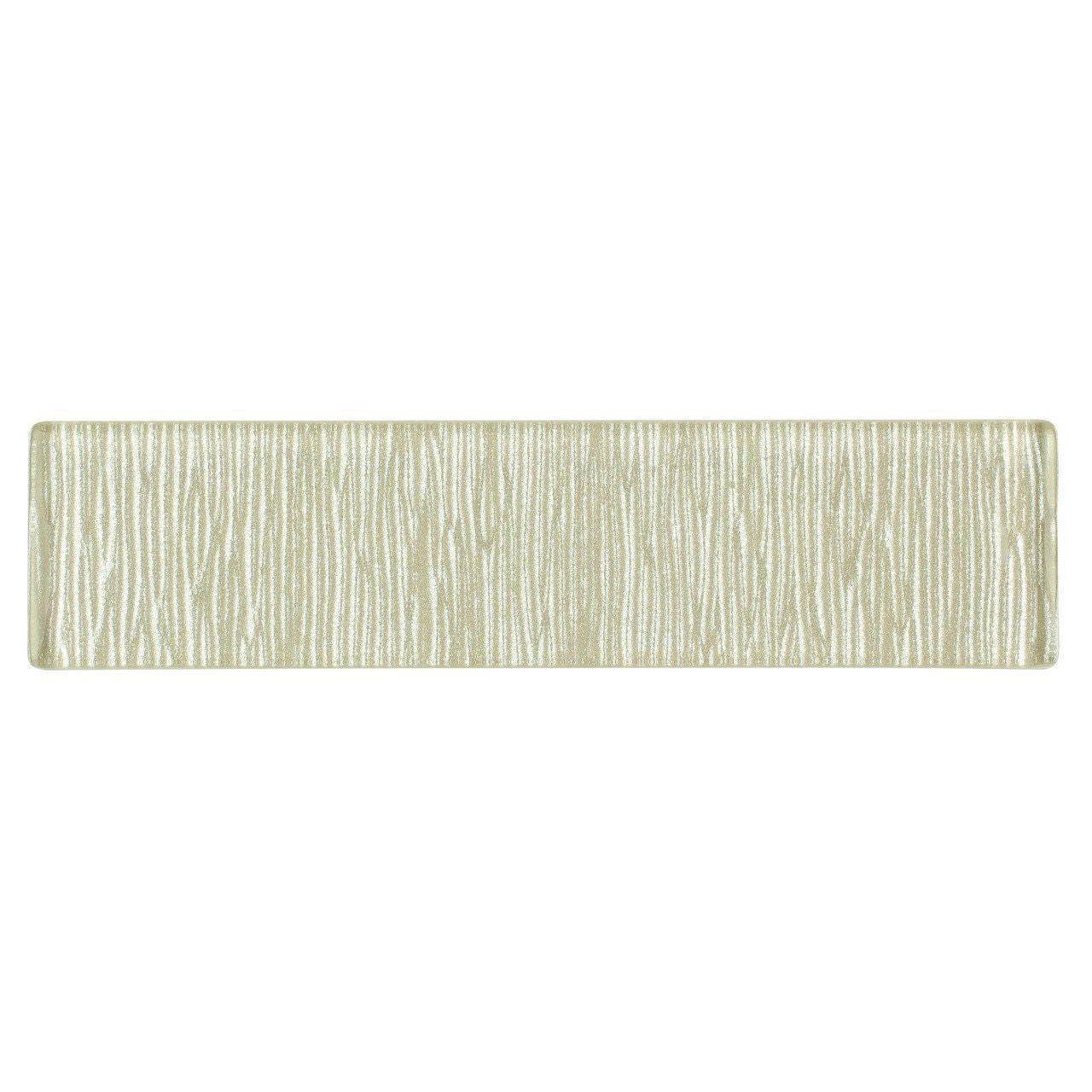 Glass Subway Tile Linen Champagne 2x8