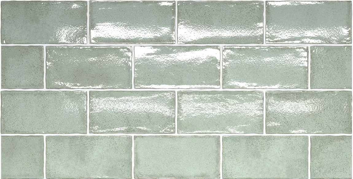 Farmhouse Subway Tile 3x6 Green