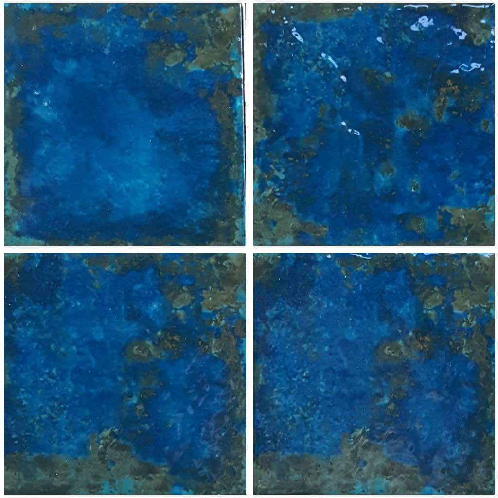 Adriatic Deep Blue Porcelain Tile 6x6