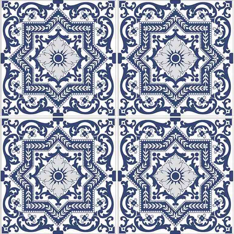 Andalusia Patterned Porcelain Tile 6x6