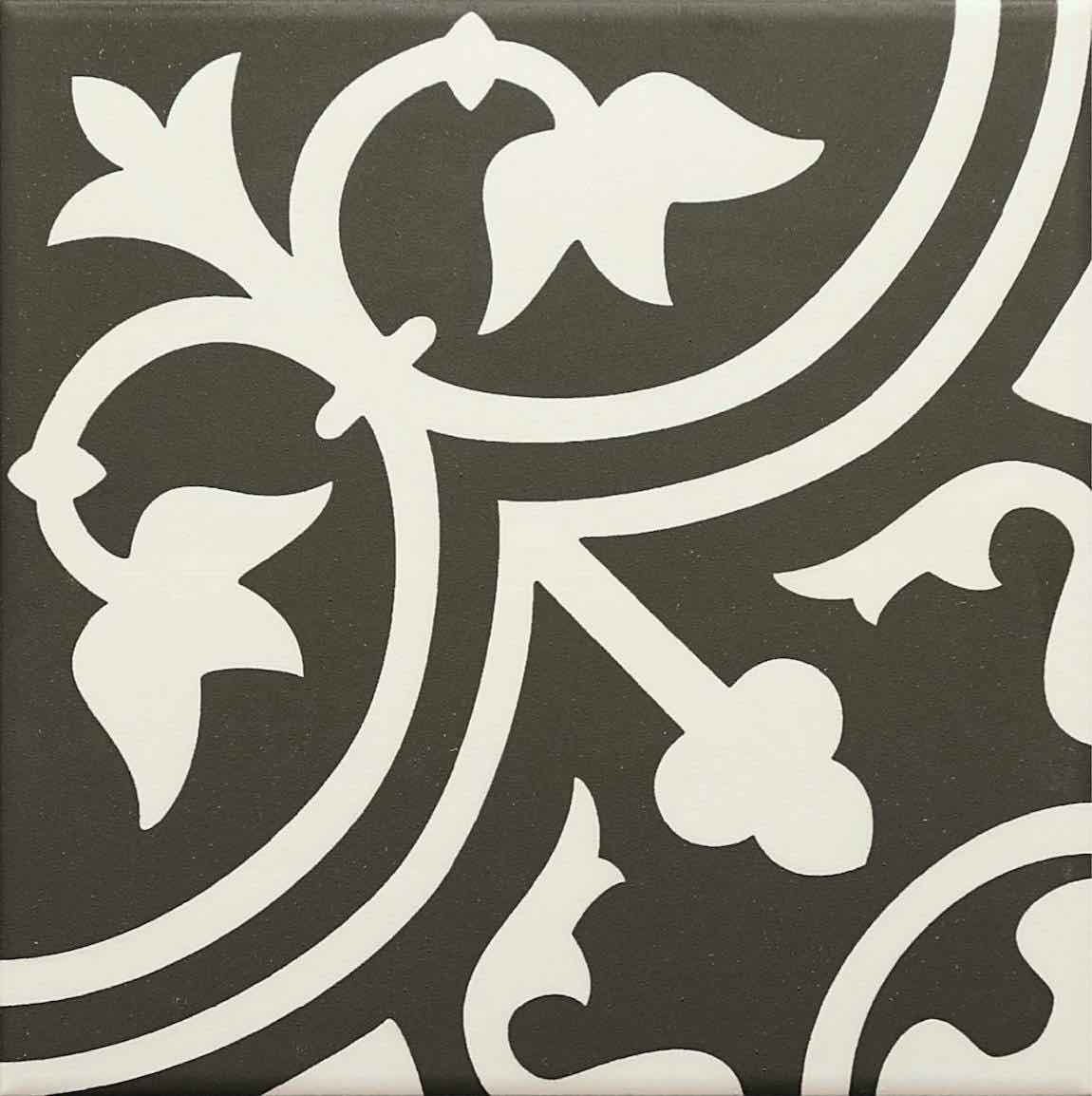 Jazz Patterned Porcelain Tile Backyard 8x8