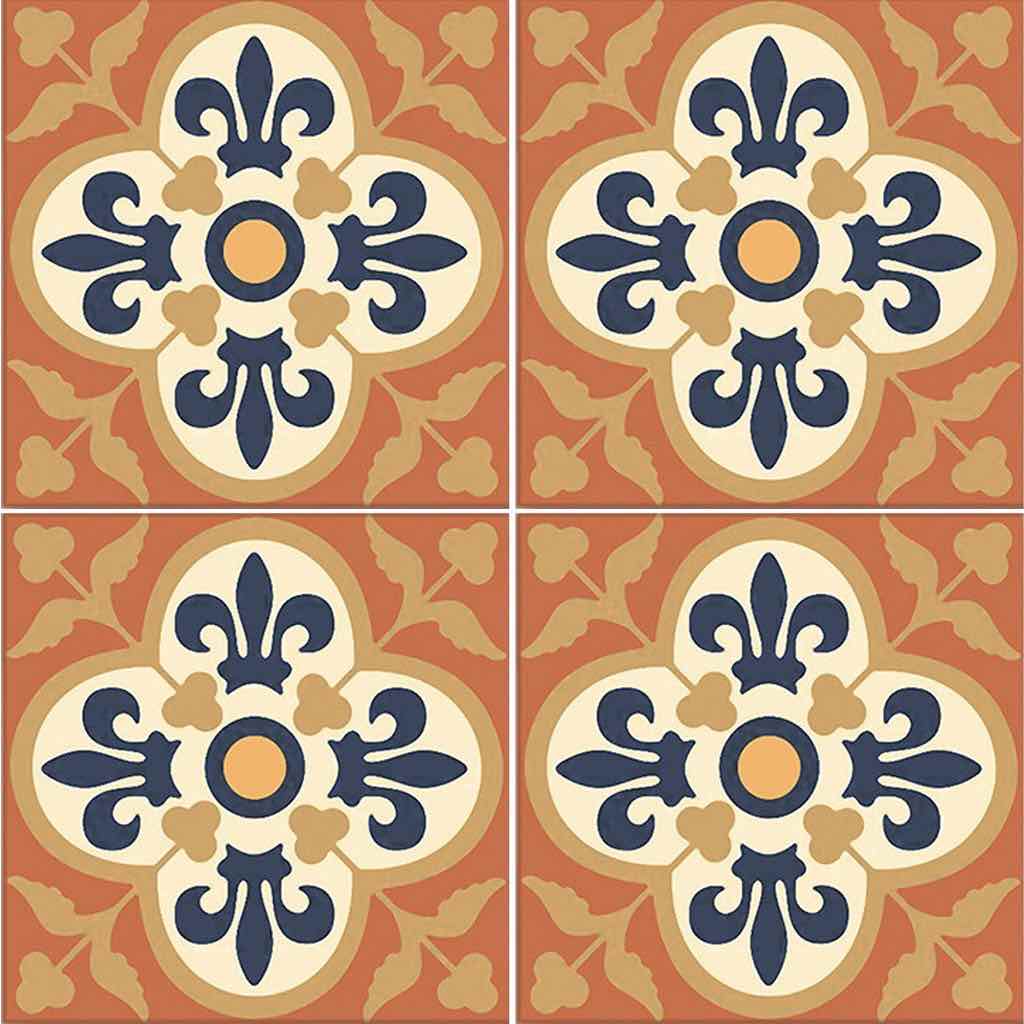 Catalonia Patterned Porcelain Tile 6x6