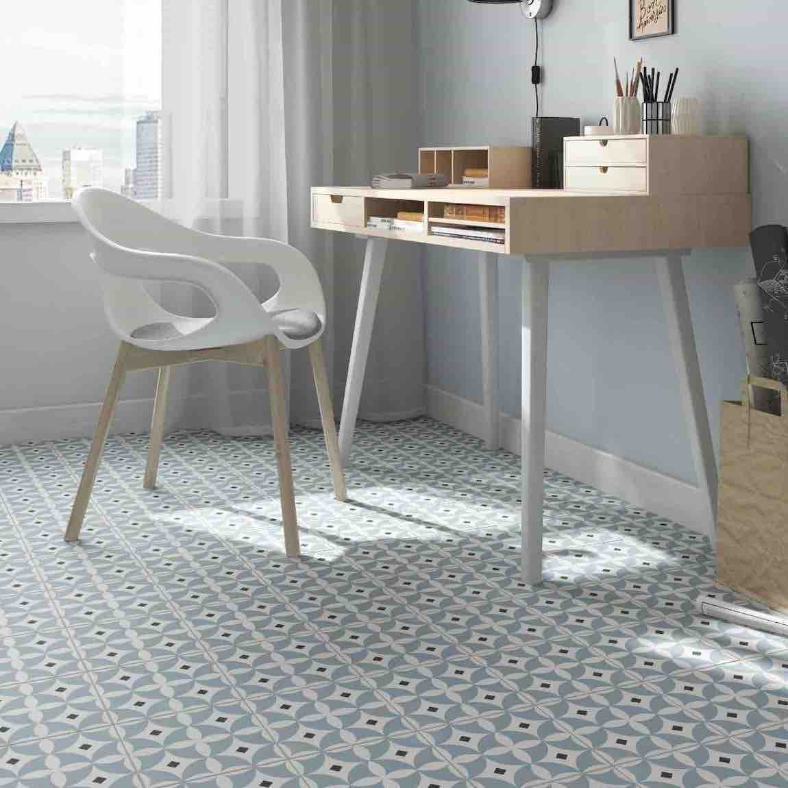 Patterned Porcelain Tile Fnideq 8x8